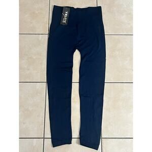 NWT YEFEE Navy Fleece-Lined Leggings PLUS | 38” Inseam